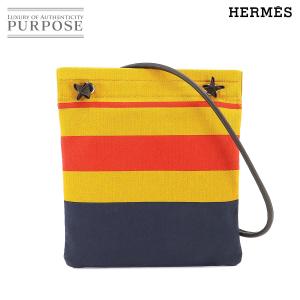 未使用 展示品 エルメス HERMES サックアリーヌ MM ショルダー バッグ トワルシェブロン ...