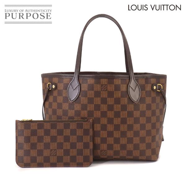 未使用 展示品 ルイ ヴィトン LOUIS VUITTON ダミエ ネヴァーフル PM トート バッ...