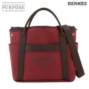 未使用 展示品 エルメス HERMES サック ド パンサージュ グルーム 2way トート ショルダー バッグ トワルシェブロン レザー 90218420｜purpose-inc