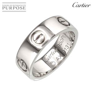カルティエ Cartier ラブ #49 リング Pt プラチナ 指輪 Love Ring【証明書付...