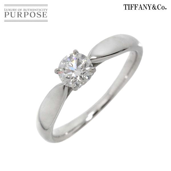 ティファニー TIFFANY&amp;CO. ハーモニー ダイヤ 0.37ct I/VS1/3EX 8号 リ...