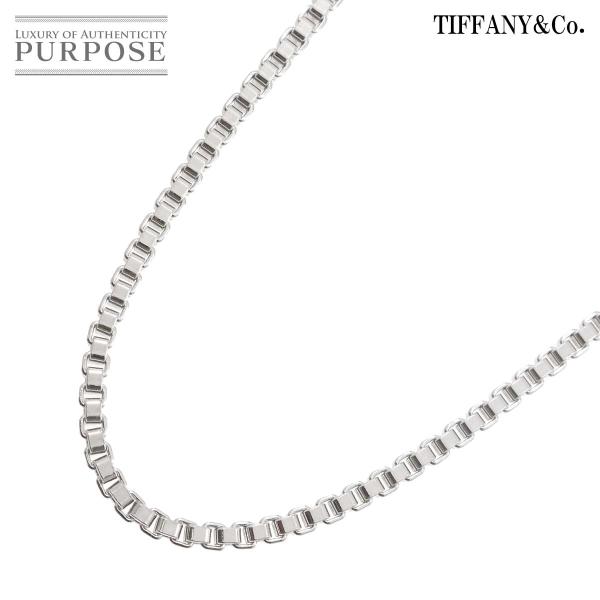 ティファニー TIFFANY&amp;Co. ベネチアン ロング ネックレス 92cm SV 925 シルバ...