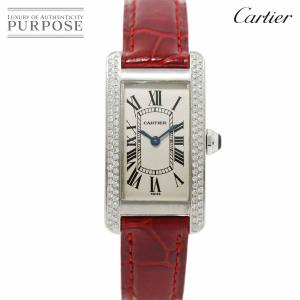 カルティエ Cartier タンクアメリカン SM W2601956 レディース 腕時計 アフターダ...