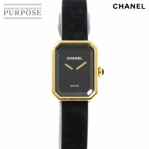 シャネル CHANEL プルミエール ヴェルヴェット H6125 レディース 腕時計 ブラック 文字...