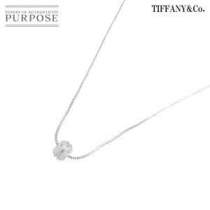 ティファニー TIFFANY&amp;Co. ストリーメリカ ダイヤ ネックレス 40cm K18 WG ホ...