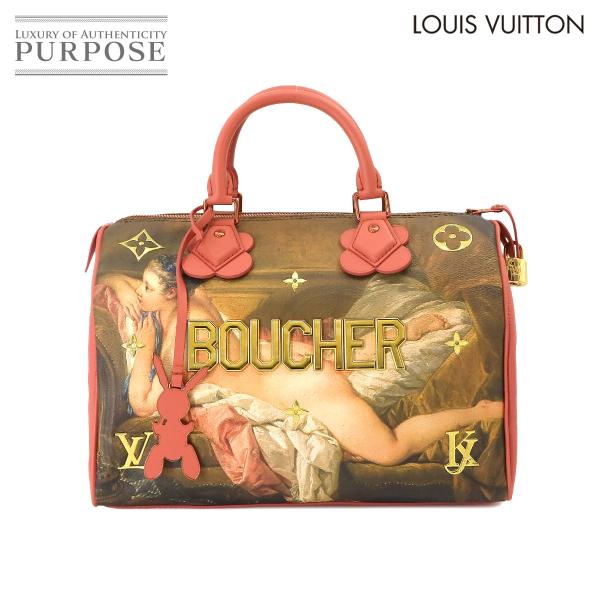 未使用 展示品 ルイ ヴィトン LOUIS VUITTON マスターズ ブーシェ スピーディ 30 ...