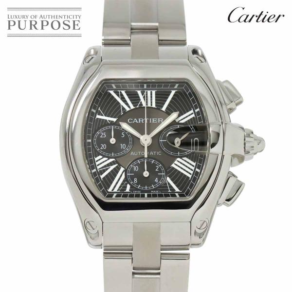 新品同様 カルティエ Cartier ロードスター クロノグラフ W62020X6 メンズ 腕時計 ...
