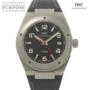 IWC インヂュニア AMG IW322703 メンズ 腕時計 デイト ブラック 自動巻き インター...