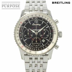 ブライトリング BREITLING ナビタイマー モンブリラン A41330 クロノグラフ メンズ ...