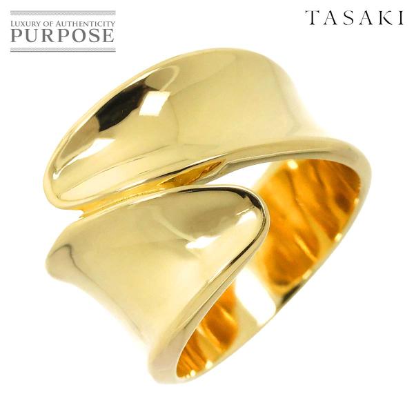タサキ TASAKI 12.5号 リング K18 YG イエローゴールド 750 田崎真珠 指輪 R...