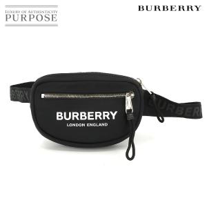 バーバリー BURBERRY ボディ バッグ ウエストポーチ ナイロン ブラック シルバー 金具 8021091 Body Bag 90226857｜purpose-inc