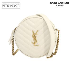 新品同様 サンローラン パリ SAINT LAURENT PARIS ヴィニル チェーン ショルダー...