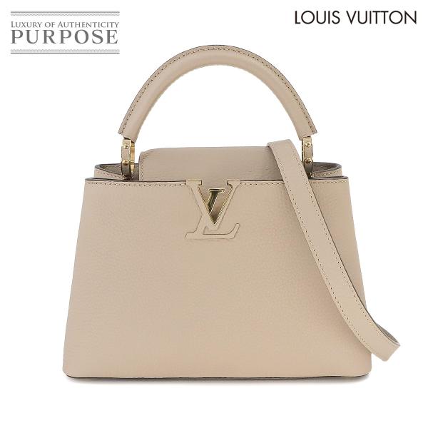 未使用 展示品 ルイ ヴィトン LOUIS VUITTON カプシーヌ BB 2way ハンド ショ...