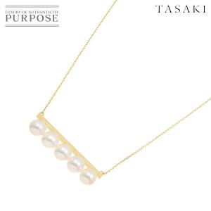 タサキ TASAKI バランス シグネチャー アコヤ真珠 8.6-8.5mm ネックレス 70cm K18 YG 750 パール Necklace【証明書付き】 90229167｜purpose-inc