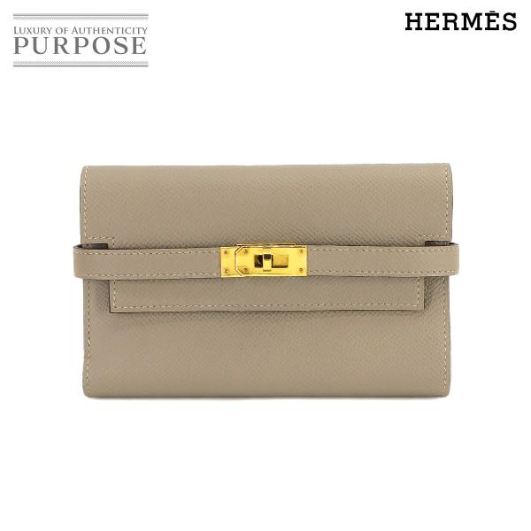 未使用 展示品 エルメス HERMES ケリーウォレット コンバイン ディプライアント ミディアム ...