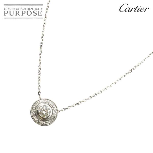 カルティエ  Cartier ダイヤ 0.20ct E/IF/VG ダムール ネックレス 41cm ...