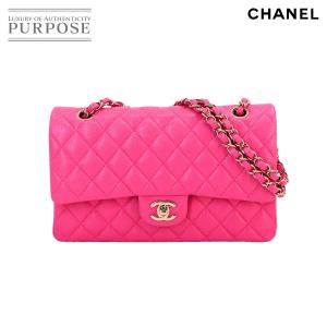 未使用 展示品 シャネル CHANEL マトラッセ 25 チェーン ショルダー バッグ キャビアスキン レザー ピンク A01112 90230582｜purpose-inc