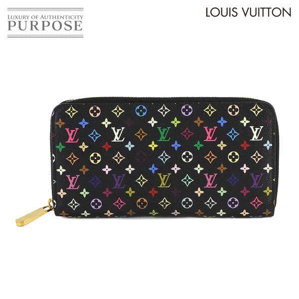 新品同様 ルイ ヴィトン LOUIS VUITTON モノグラム マルチカラー ジッピー ウォレット...