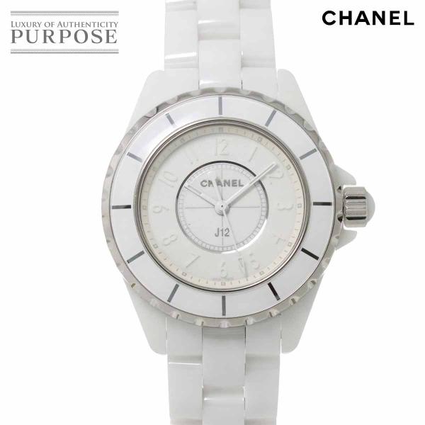 シャネル CHANEL J12 ホワイトファントム 33mm H3442 10周年記念 世界2000...