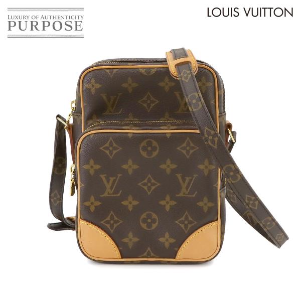 新品同様 ルイ ヴィトン LOUIS VUITTON モノグラム アマゾン ショルダー バッグ ブラ...