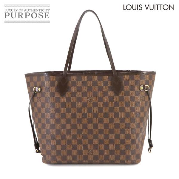 ルイ ヴィトン LOUIS VUITTON ダミエ ネヴァーフル MM トート バッグ エベヌ スリ...