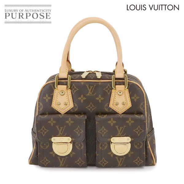 新品同様 ルイ ヴィトン LOUIS VUITTON モノグラム マンハッタン PM ハンド バッグ...