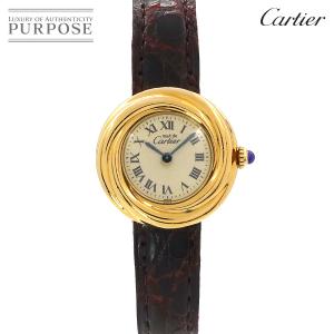 カルティエ Cartier マストトリニティ ヴェルメイユ ヴィンテージ レディース 腕時計 ゴールド SV925 クォーツ Must Trinity 90234715｜purpose-inc