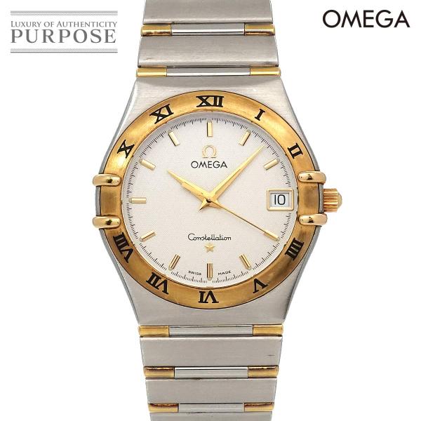 オメガ OMEGA コンステレーション コンビ 1312 30 メンズ 腕時計 デイト シルバー Y...