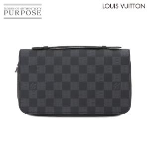 未使用 展示品 ルイ ヴィトン LOUIS VUITTON ダミエ グラフィット ジッピーXL ラウンドファスナー 長財布 N41503 Zippy XL 90235679｜purpose-inc