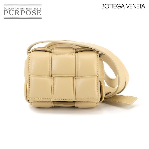 未使用 展示品 ボッテガ ヴェネタ BOTTEGA VENETA イントレチャート パデッド カセッ...