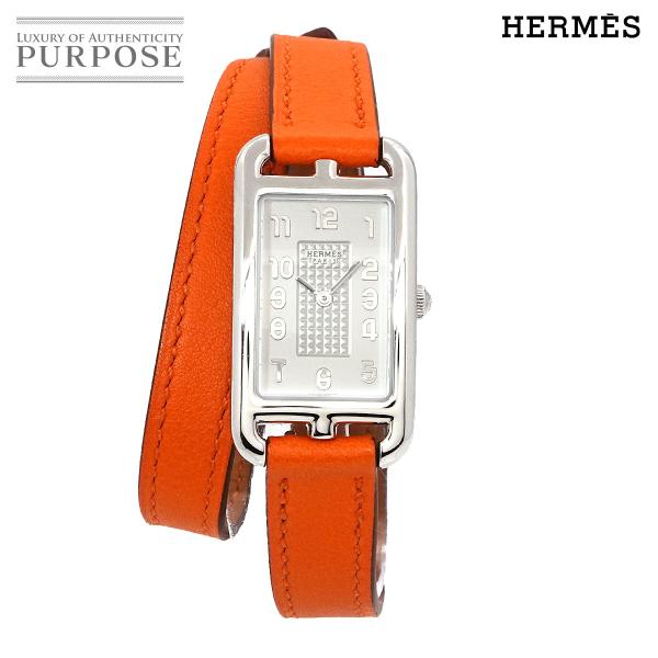 新品同様 エルメス HERMES ナンタケット ドゥブルトゥール NA2 210 レディース 腕時計...