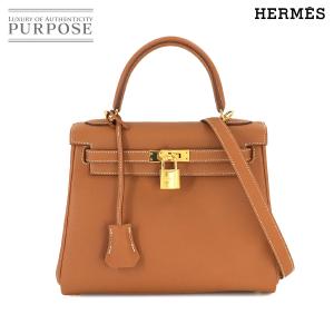 Kelly エルメス ケリー25/内縫い ローズメキシコ トゴ シルバー金具 