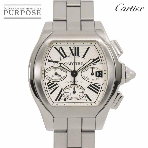 カルティエ Cartier ロードスター S クロノグラフ W6206019 メンズ 腕時計 デイト...