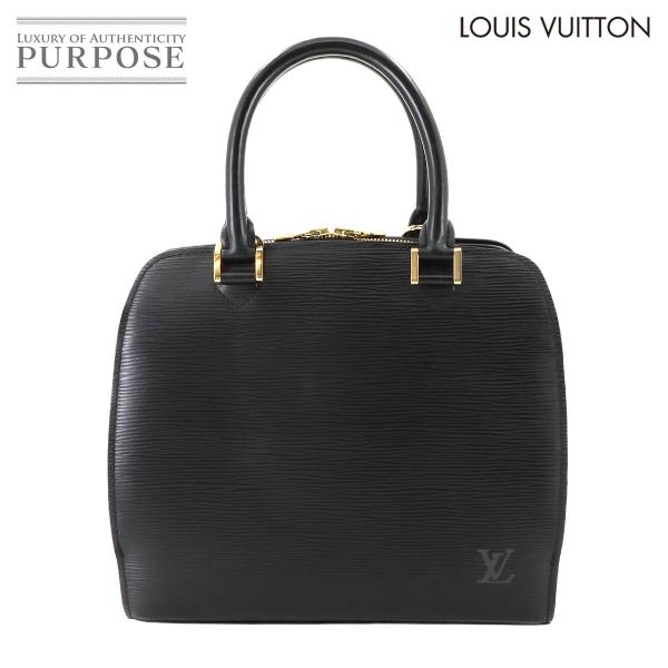 美品 ルイ ヴィトン LOUIS VUITTON エピ ポンヌフ ハンド バッグ レザー ノワール ...