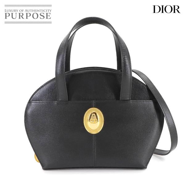 新品同様 クリスチャン ディオール Christian Dior 2way ハンド ショルダー バッ...