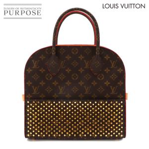 美品 ルイ ヴィトン LOUIS VUITTON クリスチャン ルブタン アイコノクラスト ハンド バッグ モノグラム ハラコ M41234 Iconoclast 90290079