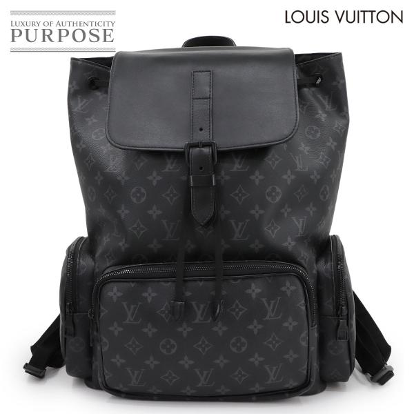 新品同様 ルイ ヴィトン LOUIS VUITTON モノグラム エクリプス トリオ バックパック ...