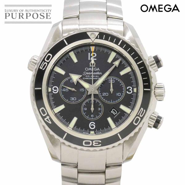 オメガ OMEGA シーマスター プラネットオーシャン コーアクシャル 2210 50 クロノグラフ...