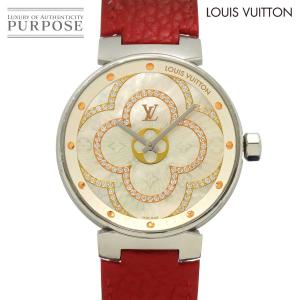 ルイヴィトン LOUIS VUITTON タンブールスリム GM/腕時計 Q1E01