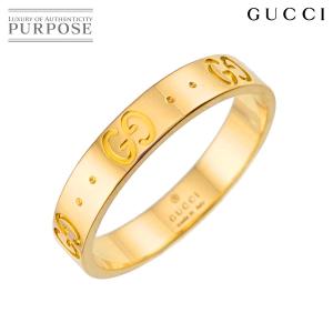グッチ GUCCI アイコン #20 リング K18 YG イエローゴールド 750 指輪 ICON Ring 90295155