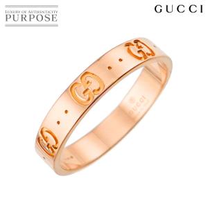 グッチ GUCCI アイコン #21 リング K18 PG ピンクゴールド 750 指輪 Icon Ring 90295182