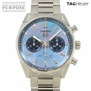 タグホイヤー TAG Heuer カレラ クロノグラフ 日本限定 CBN201E-0 メンズ 腕時計 デイト ブルーシェル オートマ 自動巻き Carrera 90295529