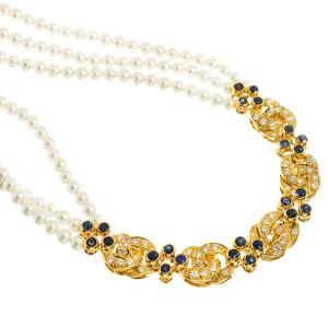 ショーメ CHAUMET サファイヤ ダイヤ ...の詳細画像2