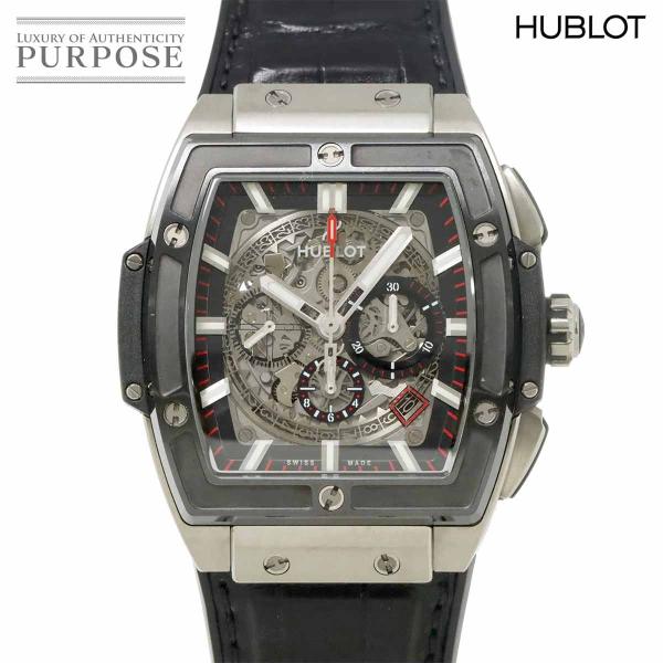ウブロ HUBLOT スピリット オブ ビッグバン 601 NM 0173 LR クロノグラフ メン...