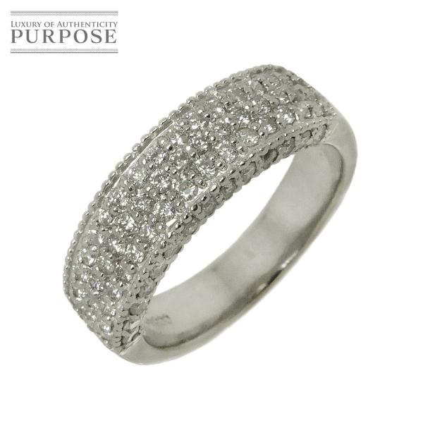 リング 12号 ダイヤ 0.88ct Pt プラチナ 指輪 Diamond Ring 9029753...