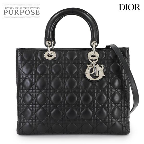 新品同様 クリスチャン ディオール Chiristian Dior カナージュ レディディオール ラ...