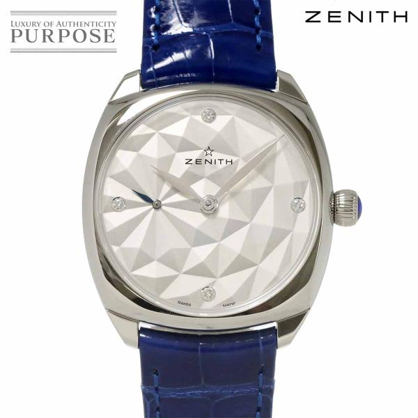 ゼニス ZENITH スター 03 1971 681 4P ダイヤ レディース 腕時計 シルバー オ...