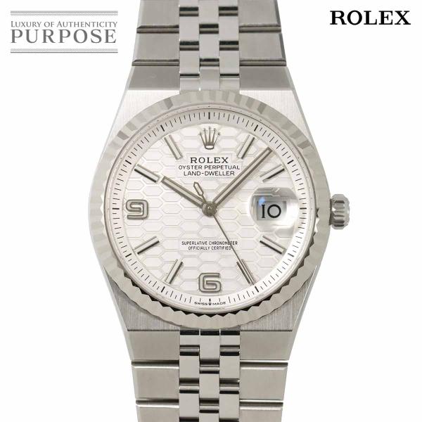 ロレックス ROLEX ランドドゥエラー 36 コンビ 127234 ランダム メンズ 腕時計 ハニ...