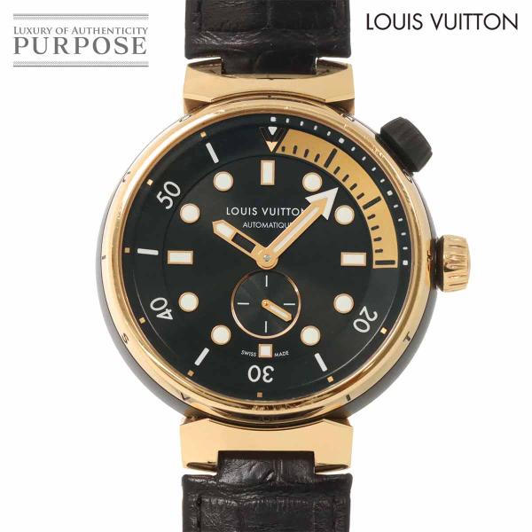 ルイ ヴィトン LOUIS VUITTON タンブール ストリート ダイバー ブラックブレイズ コン...