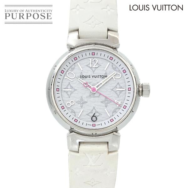 ルイ ヴィトン LOUIS VUITTON タンブール PM モノグラム QA115 レディース 腕...